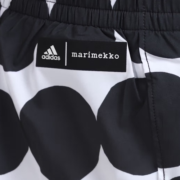 Adidas x Marimekko Polka Dots 2 in 1 shorts - Picture 4 of 9